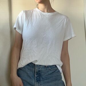 a new day Women's White Short Sleeve Tee